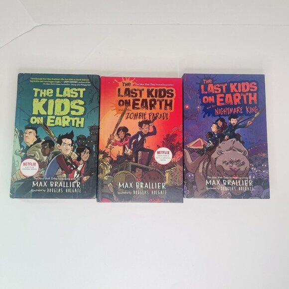The Last Kids on Earth Books 1-3 Hardcover Lot Max Brallier - Douglas Holgate HC - Picture 1 of 6